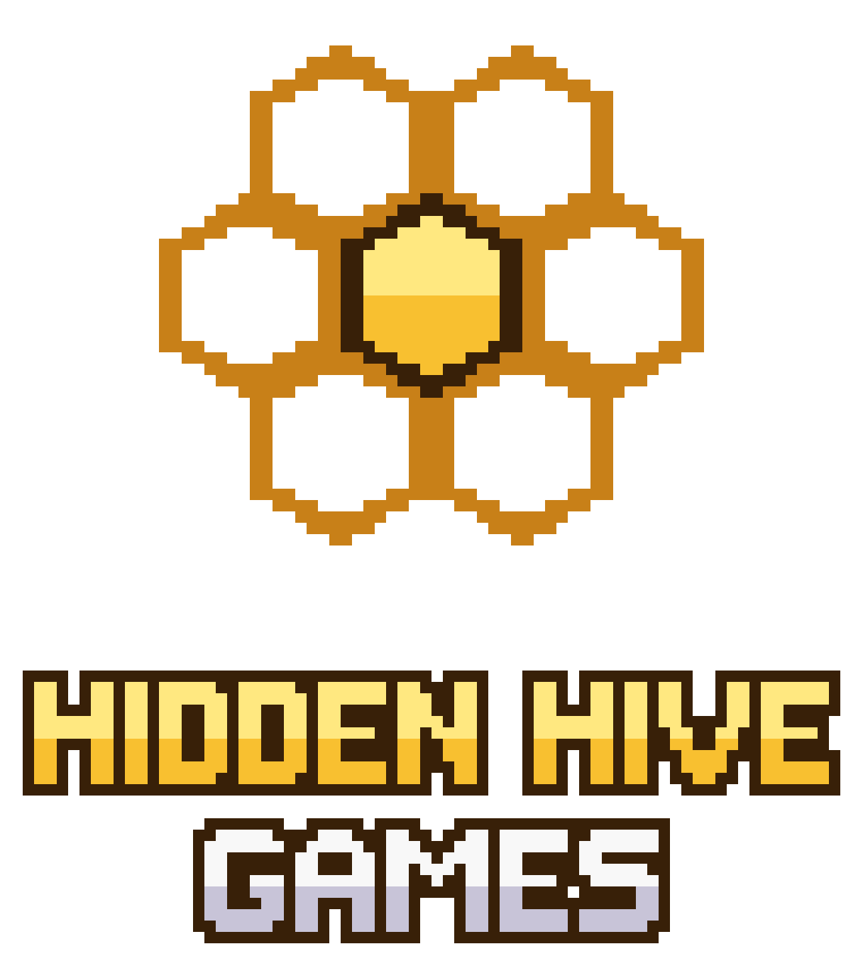 Pixel logo, transparent